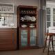 Option Mocha - Frosted Glass