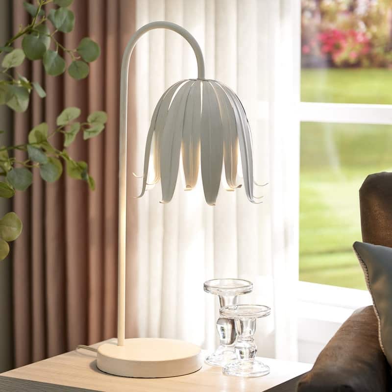 Acroma 23.63" Arched Steel Dimmable Table Lamp - N/A