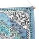 preview thumbnail 13 of 20, Boho Floral Woven Wall Hanging with Macrame Fringe