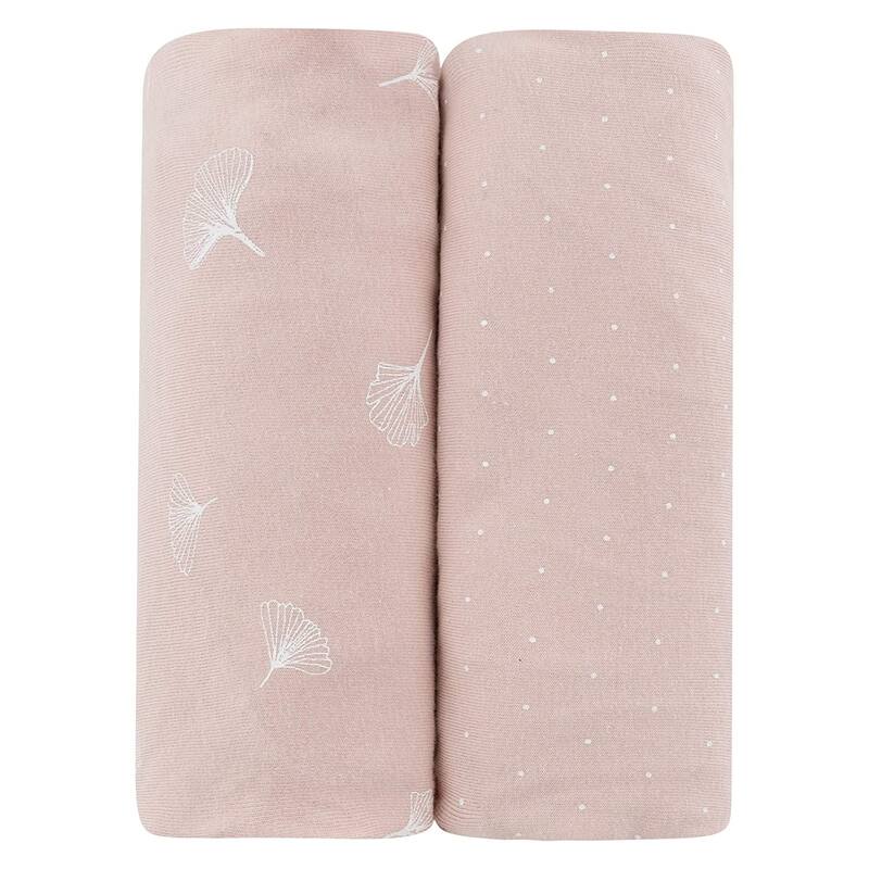 Ely's & Co. Baby Fitted Bassinet Sheet Set - 2 Pack - 32"x 16"
