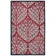 preview thumbnail 40 of 137, SAFAVIEH Handmade Capri Ilianka Wool Rug 5' Square - Red/Green - Square