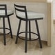 preview thumbnail 43 of 70, Amisco Derek Swivel Bar Stool