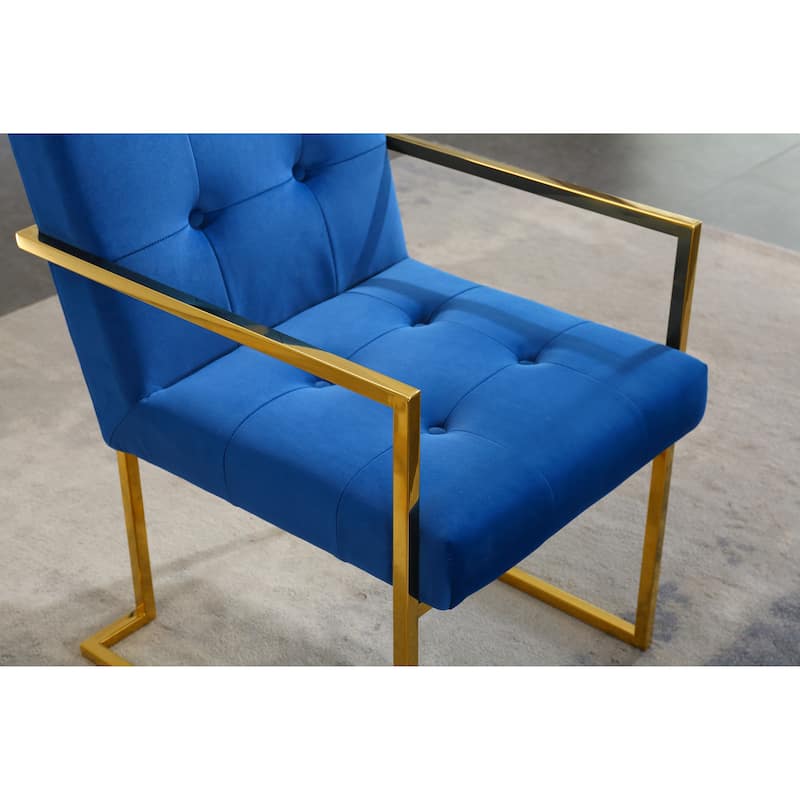 Velvet Dining Arm Chair