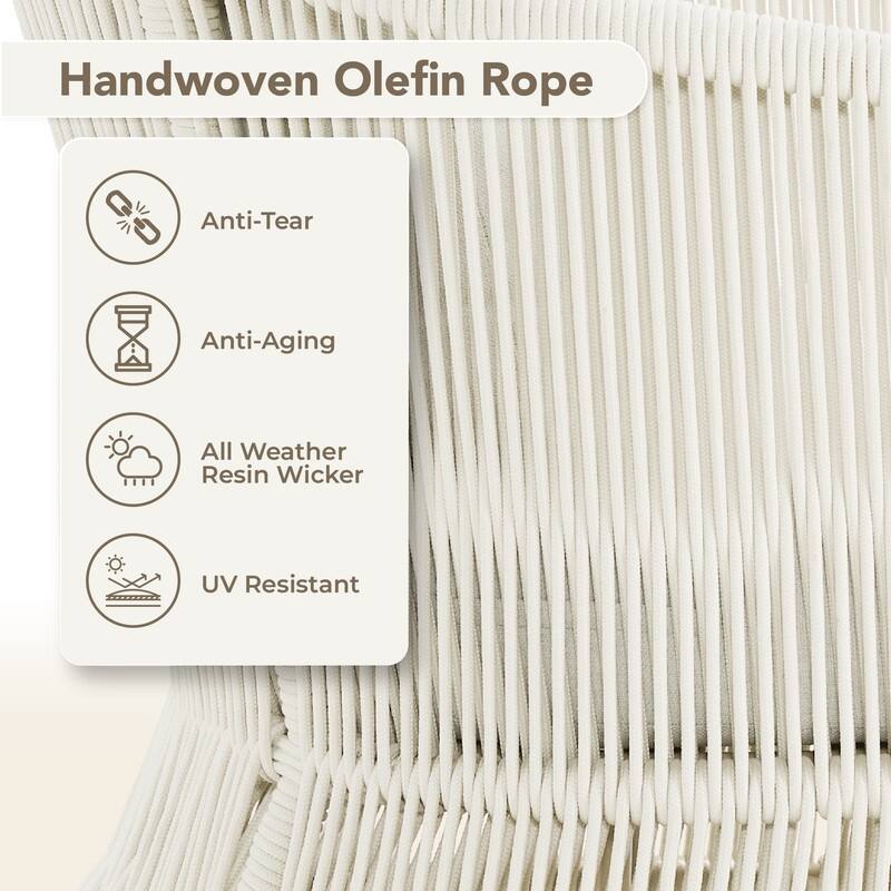 Spruce & Spring Carlos 3-Piece Outdoor Patio Furniture Conversation Sets