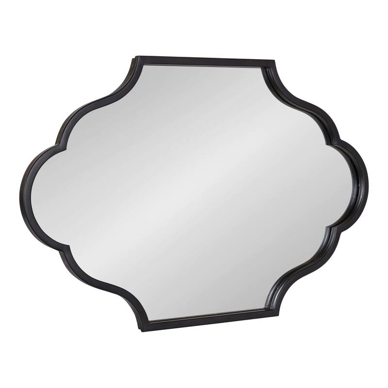 Kate and Laurel Rowla Framed Wall Mirror - 20x30 - Black