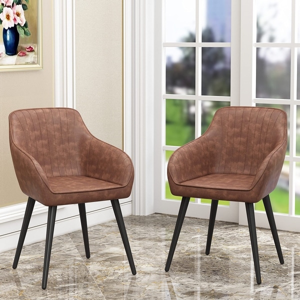 Simple living retro sales velvet dining arm chair