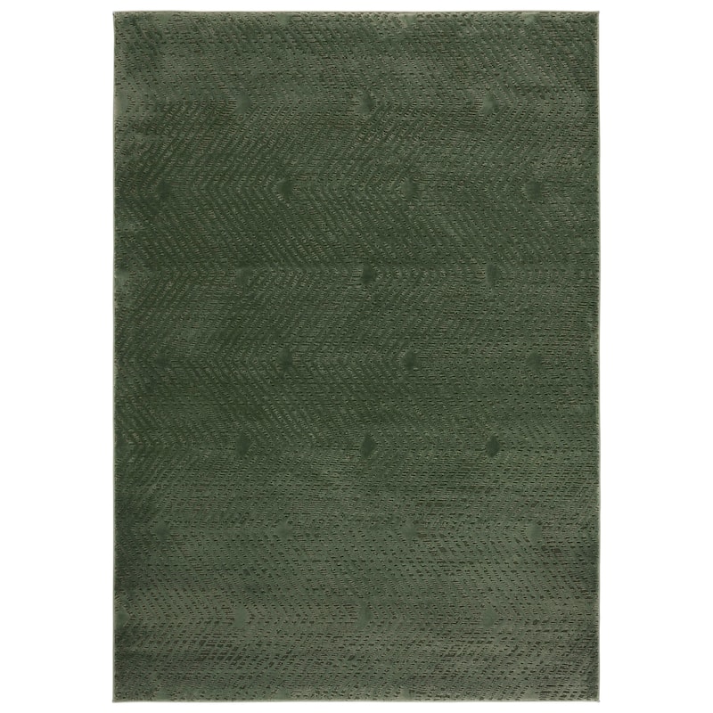 SAFAVIEH Revive Ghyslaine Transitional Rug - 5'3" x 7'7" - Green