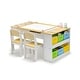 preview thumbnail 1 of 8, Children Art Activity Table and Drawing Table-Natural - 43" x 24" x 21"