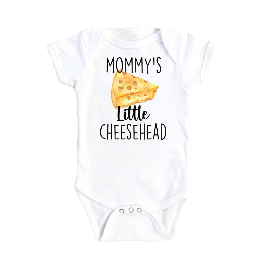 Cheese Mommy - Baby Boy Girl Clothes Infant Bodysuit Funny Cute Newborn