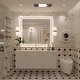 preview thumbnail 44 of 161, Large LED Bathroom mirror Tempered Glass Dimmable Anti-Fog Vanity Mirror