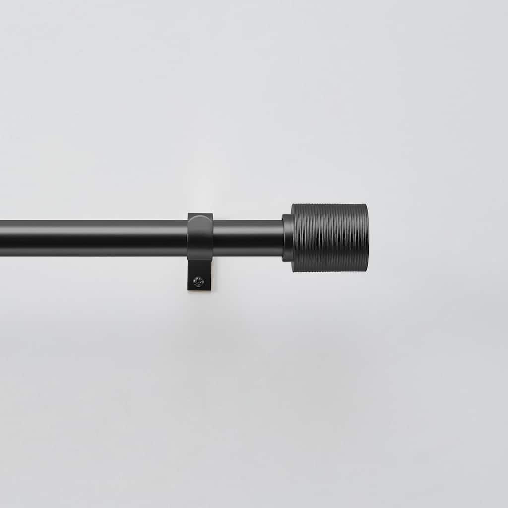 DKNY Fin Curtain Rod and Finial Set