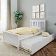 preview thumbnail 26 of 58, Max and Lily Twin Size Bed with Trundle White