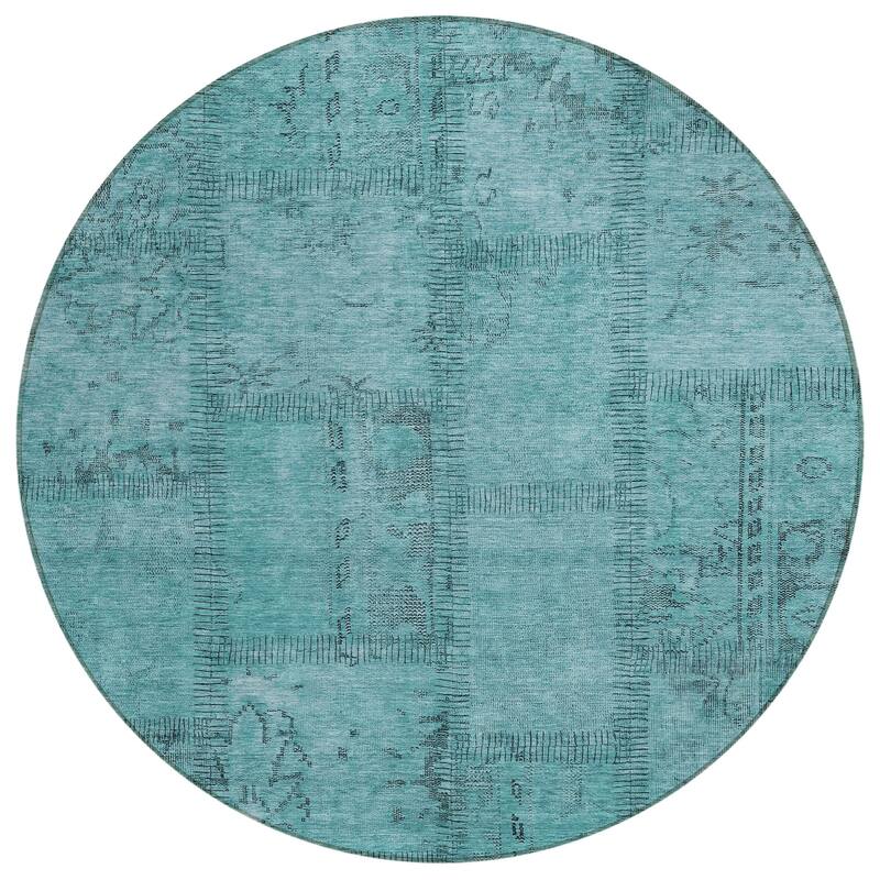 Machine Washable Indoor/ Outdoor Chantille Boho Moroccan Rug