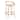 Carson Carrington Stavanger 26" Fixed-Height Counter Stool with Bent Wood Legs & Round Footrest (Set of 2)