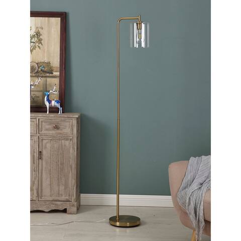 Brightech Elizabeth LED Floor Lamp - Brass