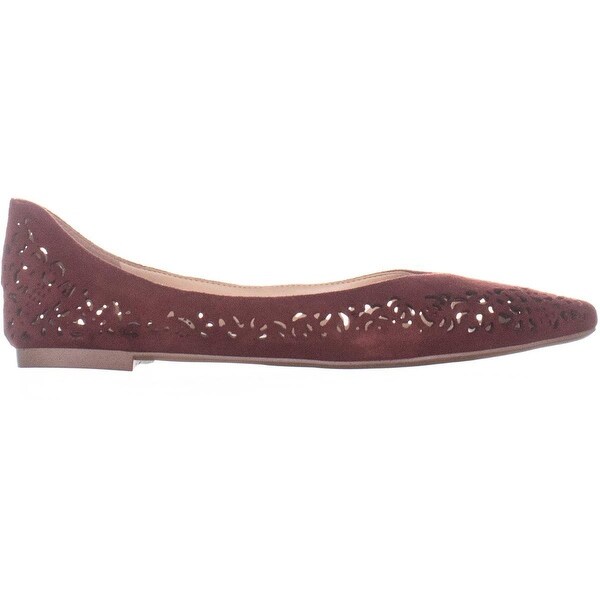franco sarto perforated flats
