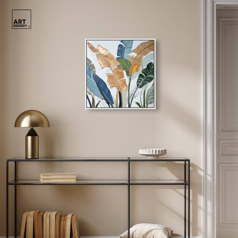 Paradise Fronds I Canvas by Art Remedy