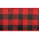 Red And Black Buffalo Check Plaid Wired Ribbon - Bed Bath & Beyond ...