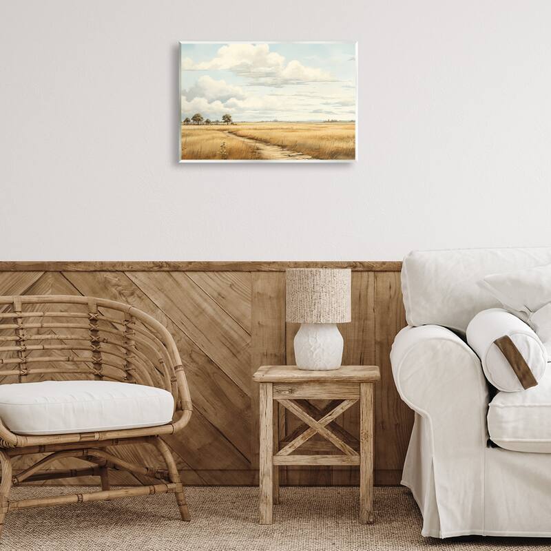 Stupell Path Through Vast Grassland Wall Plaque Art Design By LSR Creative Studio