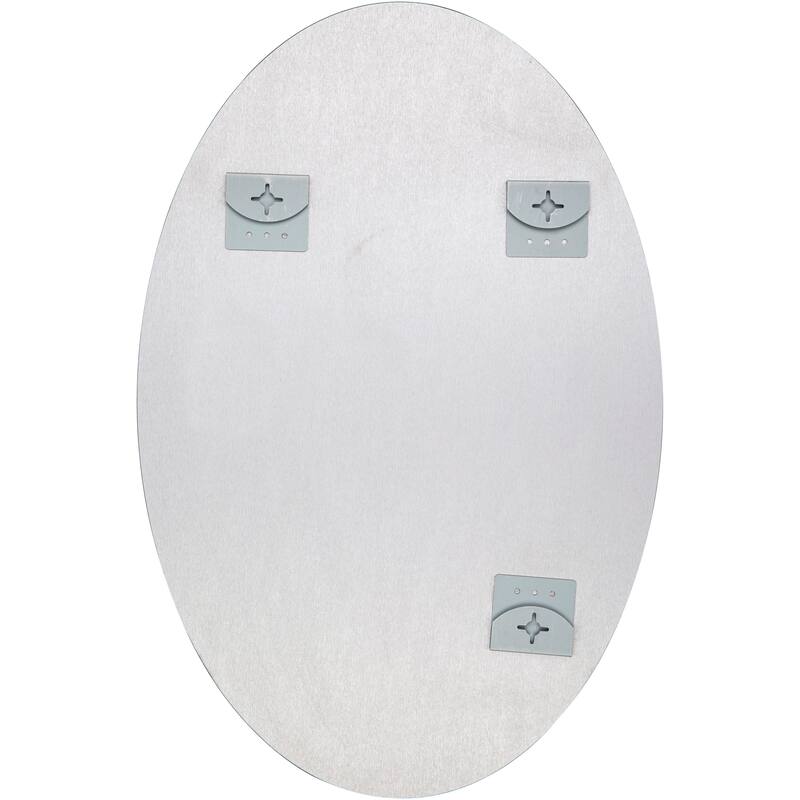 Artistic Weavers Ai Modern Beveled Oval Mirror