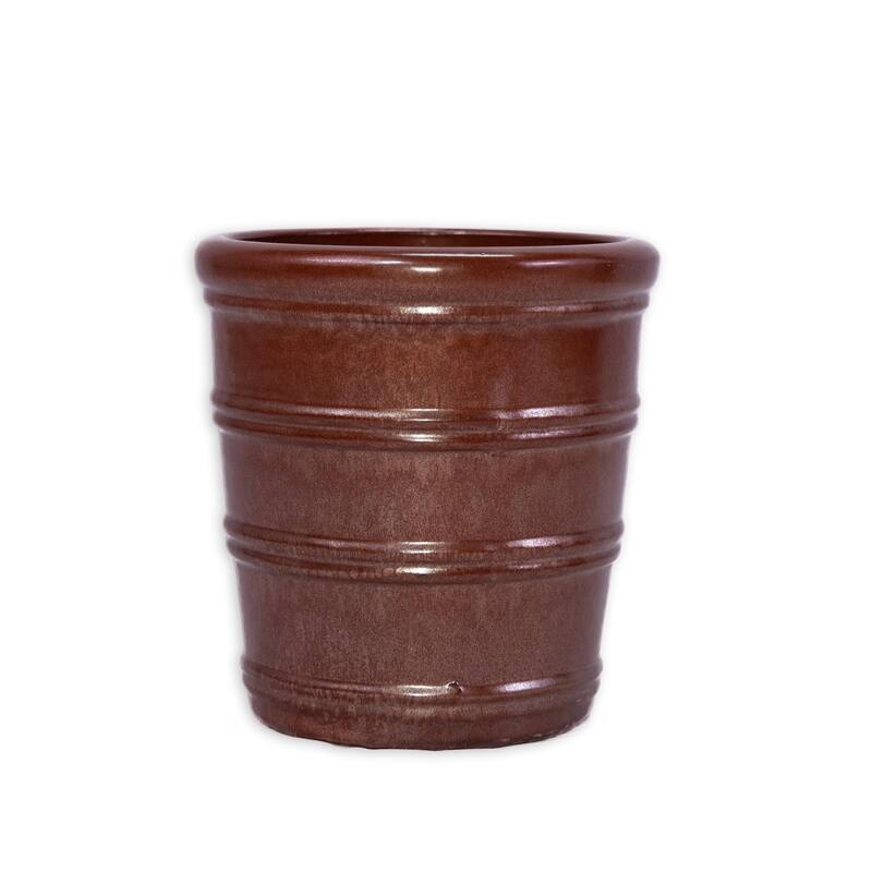 3 Pieces Ceramic Flowerpot, Modern Planter for Patio, Garden or Windowsills