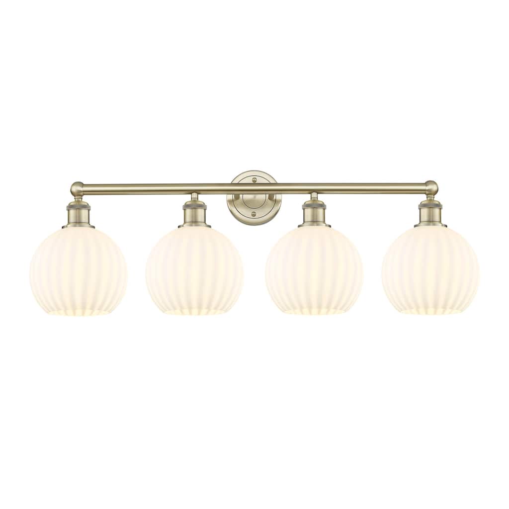 Innovations Lighting 616-4W 12 35 White Venetian Vanity White Venetian