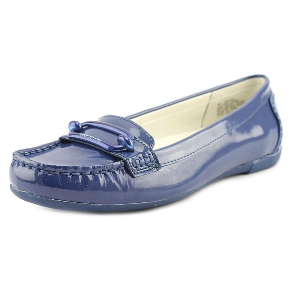 anne klein patent leather loafers