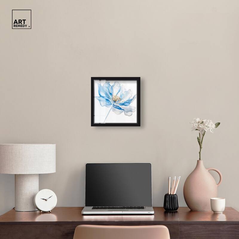 Glacier Ghost Blossom Shadowbox by Art Remedy