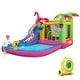 preview thumbnail 1 of 9, Costway Tropical Inflatable Bounce Castle for Backyard, Ocean Ball & - See Details Multi-colored - See Details - Kids