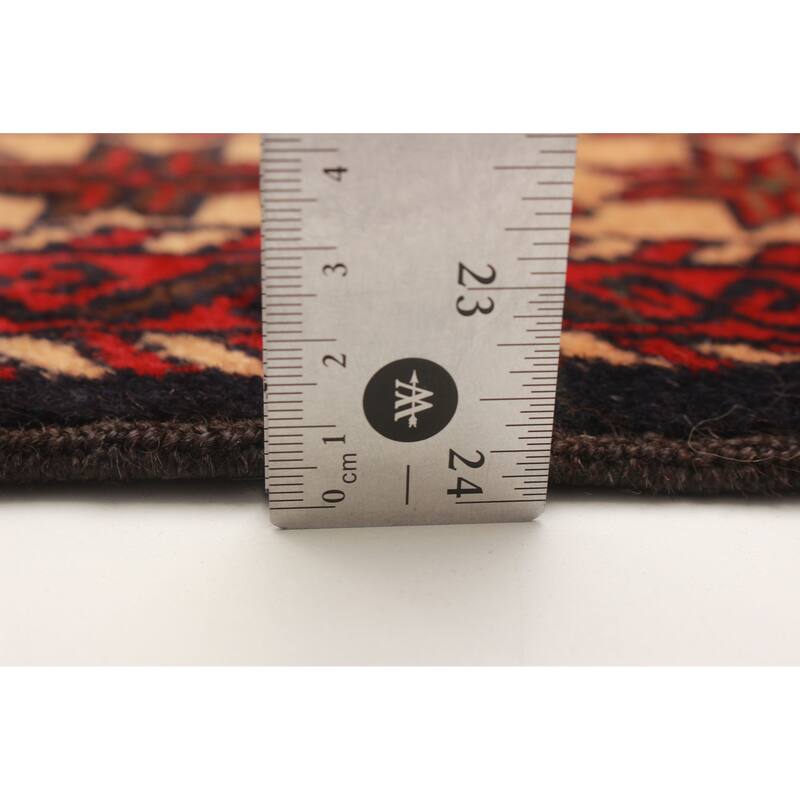 Teimani Orange Rug 2'11" x 4'10" - 2'11 x 4'10