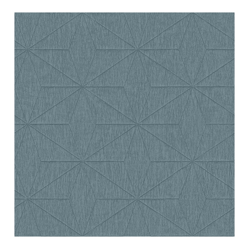 Fine Decor Bernice Teal Geometric Wallpaper - 20.5 x 396 x 0.025