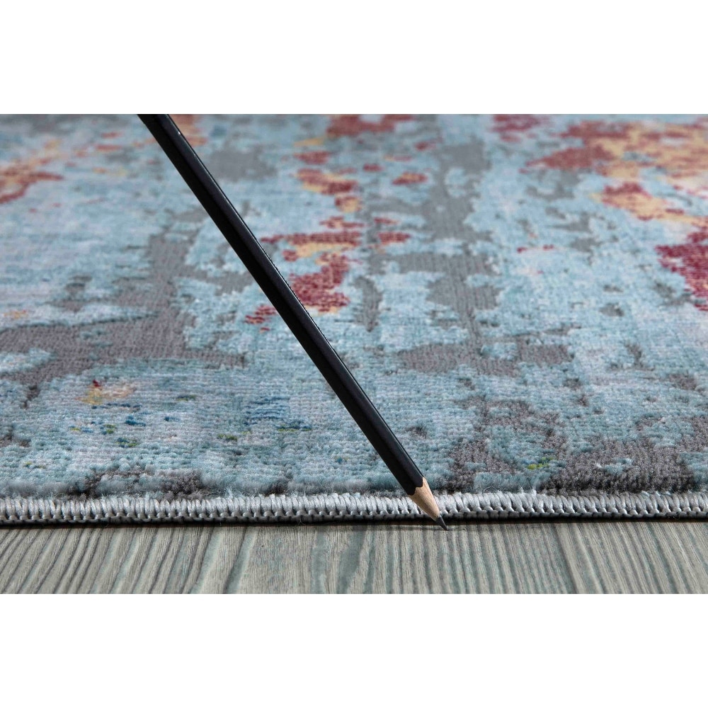 Natural Area Rugs Polypropylene Vintage Modern Soft Carpet Throw Rug Cascadia