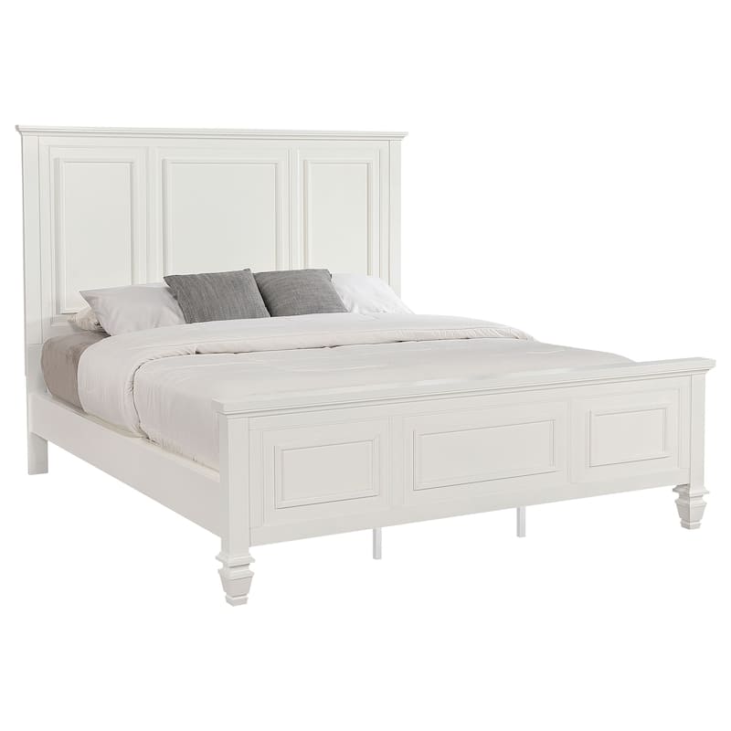 Sandy Beach Wood Panel Bed