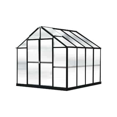 MONT Growers Edition Greenhouse 8FTx 8FT - Black Finish