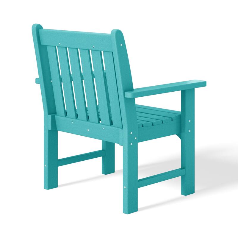 Laguna Outdoor Dining Poly Garden Arm Chair (Set of 2)