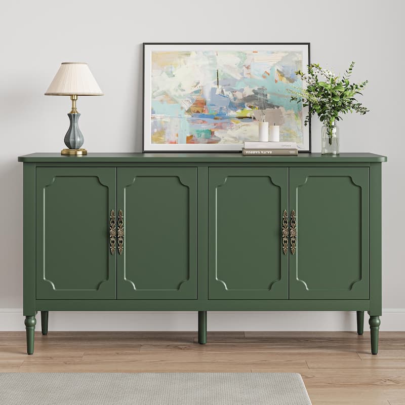 58'' Accent Cabinet with 4 Doors