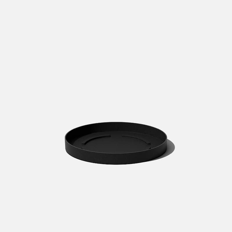Veradek Mason Series Kona Planter Tray - 15 inch - Black