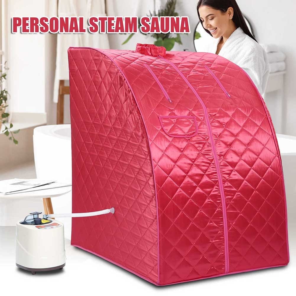 2L Portable Home Spa Steam Sauna Tent Full Body Slim Loss Weight Detox Therapy 