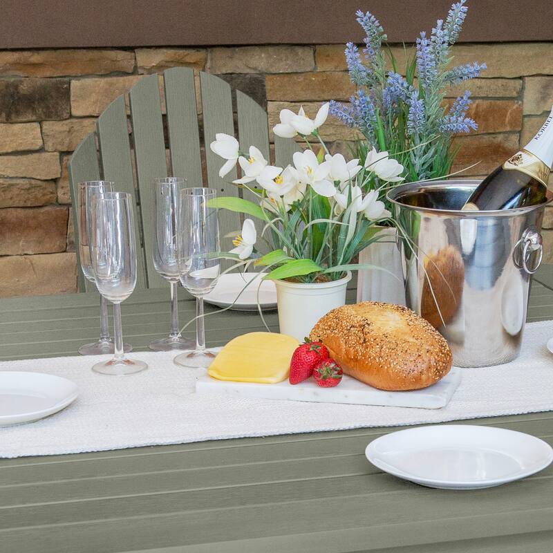 Hamilton 5-piece Outdoor Dining Set - 42" x 42" Table, Dining-height