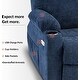 preview thumbnail 10 of 59, Mcombo Electric Power Lift Recliner Fabric Chair with Massage Heat