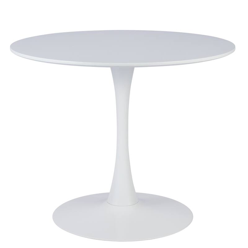 Mid-Century Modern Round Tulip Dining Table