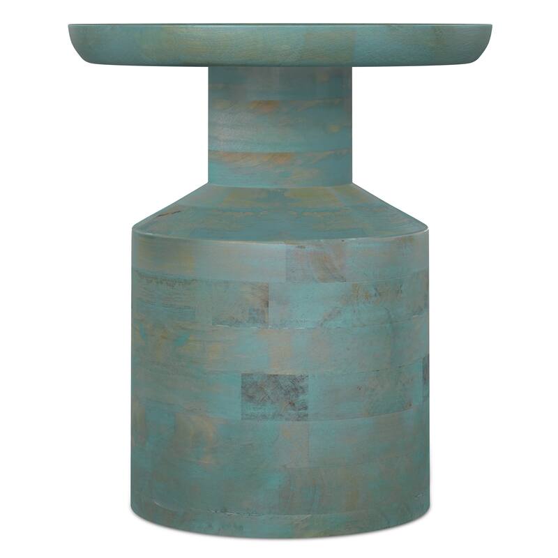 WYNDENHALL Norbury 16 inch Wide Solid Mango Boho Accent Table & Assembled