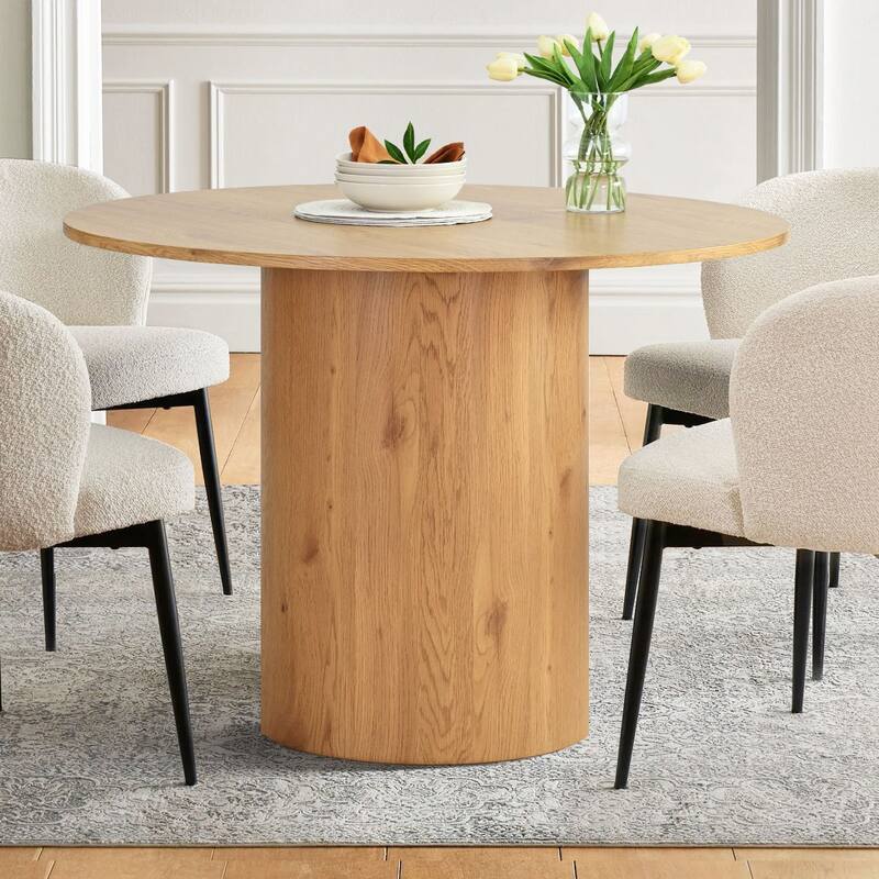 42" Round Pedestal Dining table