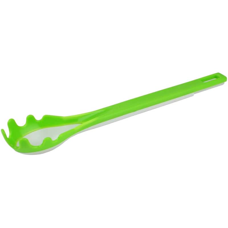 Hutzler 2-in-1 Convertible Spoon & Tongs - Cook, Scoop, and Serve with Ease - Green
