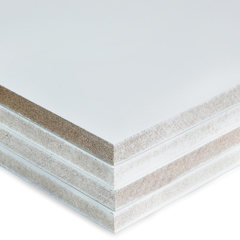 CRAZY ELF Real Primed Door Slab, DIY Panel Door, Modern Interior Door, Water-proof, Pre-Drilled Ready to Assemble