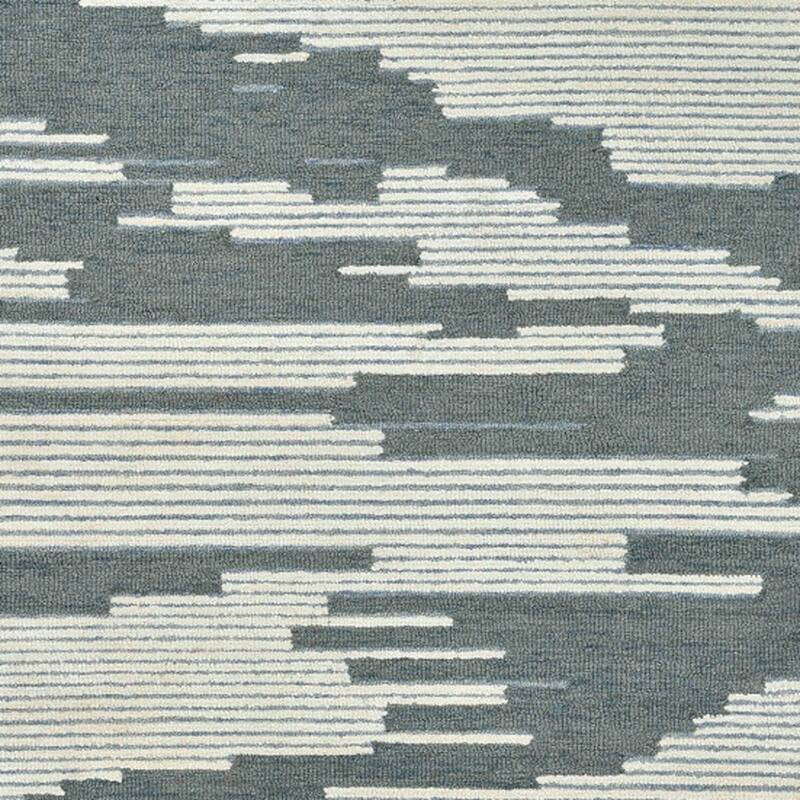 HomeRoots Abstract Lodge Rectangle Area Rug