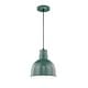 preview thumbnail 6 of 15, Millennium Lighting R Series 10" Cord Hung Indoor/Outdoor Deep Bowl Shade Satin Green