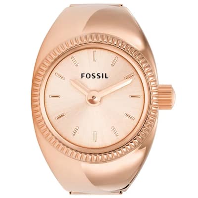 Fossil Women's Watch Ring Rose gold Dial Watch - ES5247 - Rose gold - 6 (36)