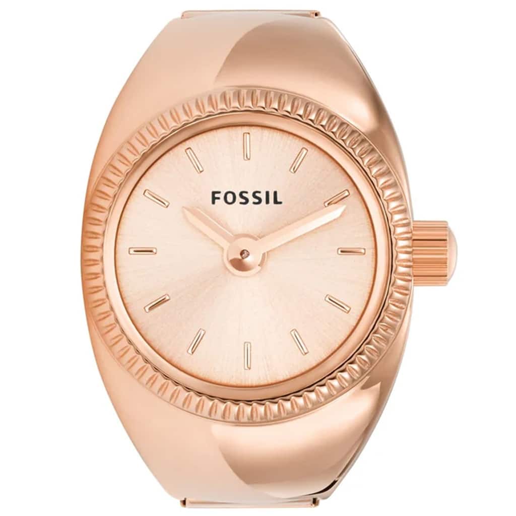 Fossil Women's Watch Ring Rose gold Dial Watch - ES5247 - Rose gold - 6 (36)