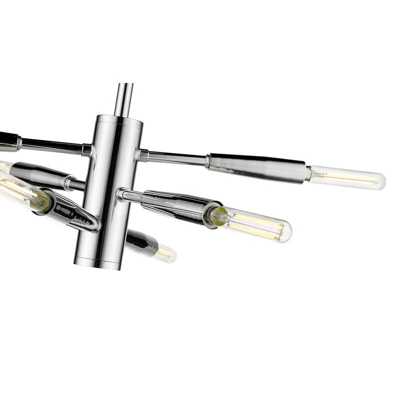 Bellevue ZCF44988 Almeria 6 Light 13" Wide Semi-Flush Ceiling Fixture